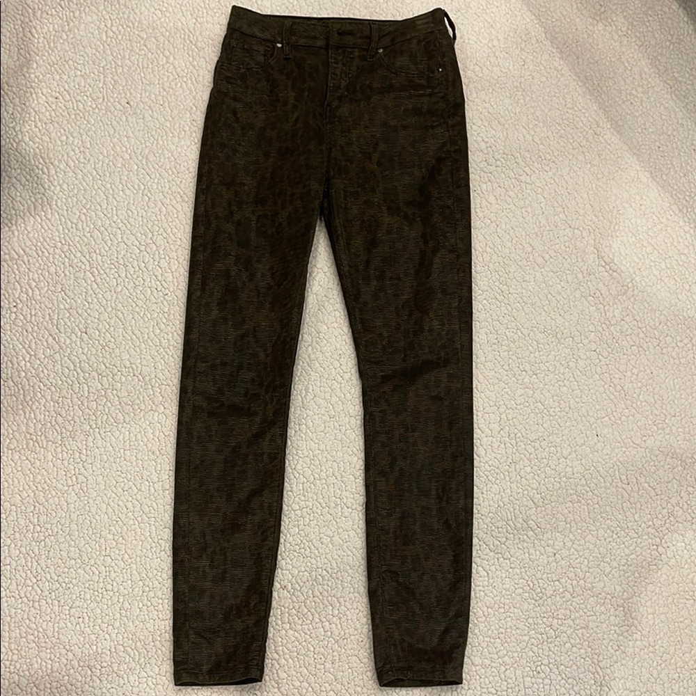 Guess Dark Green Skinny Jeans Classic Fit